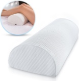 Abco Sport Half Moon Pillow Bolster (White)