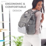 Zupo Crafts Diaper Bag Backpack - Large Waterproof Unisex Baby Diaper Backpack