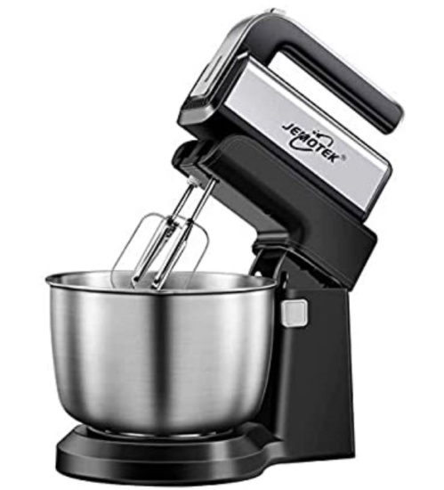 Stand Mixer, 5 Speeds Electric Mixer 2 in 1 Hand Mixer with 4 Quarts Stainless Steel $49.99 MSRP