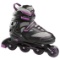 Chicago Blazer Jr. Girls' Adjustable Inline Skates (Purple, Size 5-8)