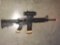 Airsoft Rifle with Scope Black/Orange