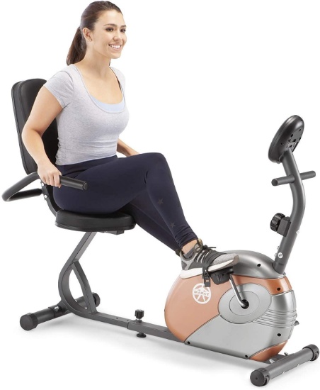 Marcy Recumbent Exercise Bike with Resistance ME-709 $154.99 MSRP