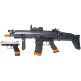 FN HERSTAL SCAR-L AEG Rifle and Spring Pistol Airsoft Kit 200970