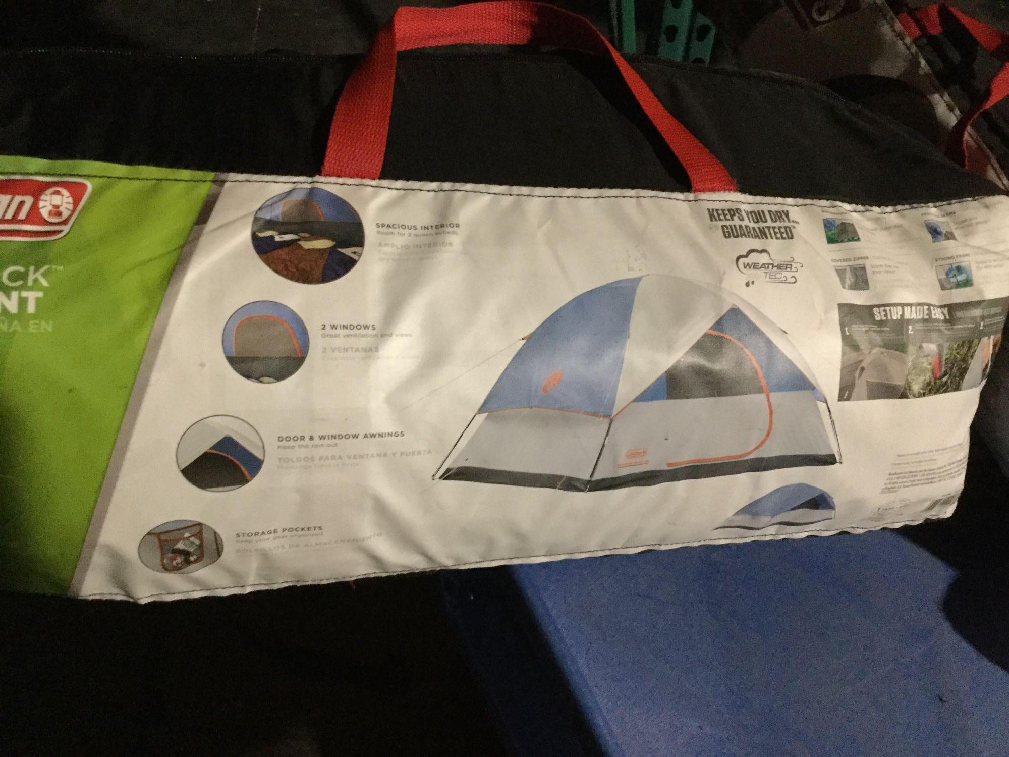 Coleman arch 2024 rock dome tent