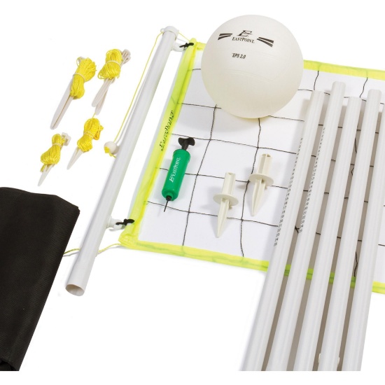 EastPoint Sports Volleyball Set with Net and Pole System,Volleyball and Other Accessories$25.00 MSRP