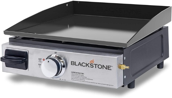Blackstone Table Top Grill - 17 Inch Portable Gas Griddle - Propane Fueled - For Outdoor $89.99 MSRP