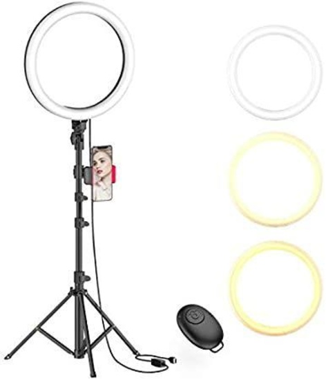 10" Selfie Ring Light with Tripod Stand and Phone Holder for Live Stream/Makeup $29.99 MSRP