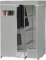Simple Houseware Freestanding Cloths Garment Organizer Closet with Cover, Silver - $64.87 MSRP