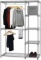 Simple Houseware Freestanding Clothes Garment Organizer Closet, Silver $54.87 MSRP