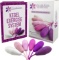 Intimate Rose Kegel Exercise Weights - Doctor Recommended Pelvic Floor Exercises - Set of 6 Premium