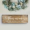 Wall Mounted Wood Sign,This is Us Painted Farmhouse Wall Decoration for Living Room Bedroom Entryway