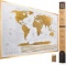 XL Scratch Off Map of The World with Flags - 36 x 24 Easy to Frame Scratch Off World Map $29.99 MSRP