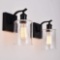 Cuaulans 2 Pack Industrial Wall Lamp Sconce Lights