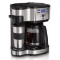 Hamilton Beach 49980A, Single Serve Coffee Maker and 12 Cup Coffee Pot, Stainless Steel $59.99 MSRP