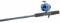 South Bend Worm Gear Fishing Rod and Spincast Reel Combo, Blue - $18.41 MSRP