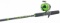 South Bend Worm Gear Fishing Rod and Spincast Reel Combo, Green - $18.41 MSRP