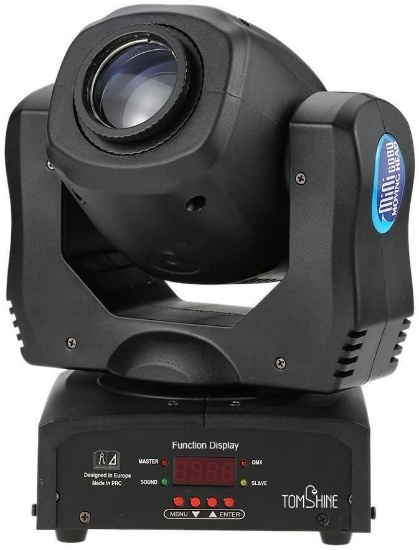 Tomshine Moving Head Lights 80W Stage Lights 8 Gobo Rainbow DJ Lights Disco $119.99 MSRP