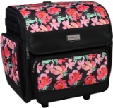 Everything Mary Deluxe Collapsible Rolling Craft Case, Floral EVM12740-1 - $89.98 MSRP