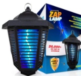 Livin? Well ZapLam BugZapper-2000V HighPoweredElectricMosquitoKillerandInsect ZapperTrap $39.95 MSRP