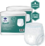 Healthy Spirit Bariatric Incontinence XX-Large Underwear for Men and Women, 24 Count - $23.99 MSRP