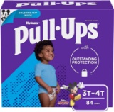Pull-Ups Learning Designs Boys' Training Pants, 3T-4T, 84 Ct $31.84 MSRP