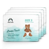 Amazon Brand - Mama Bear Gentle Touch Diapers, Hypoallergenic, Size 3, 168 Count (4 packs of 42)
