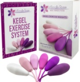 Intimate Rose Kegel Exercise Weights - Doctor Recommended Pelvic Floor Exercises - Set of 6 Premium