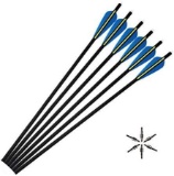 CQ Archery Crossbow Bolts 20inch Hunting Crossbow Arrows with TPU Vanes