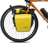 Rockbros Front Roll-up Bag for Bicycles, Sturdy Shelf with Handle and Shoulder Strap, 10L (AS-003)