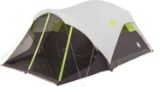 Coleman Steel Creek Fast Pitch Dome Tent with Screen Room, 6-Person - $208.99 MSRP