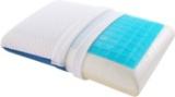 Nesaila Cooling Gel Memory Foam Pillow, Blue White(B088M2XS5M) - $49.99 MSRP