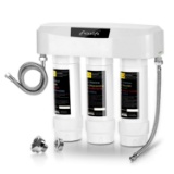 Frizzlife Under Sink Water Filter System SK99, 3-Stage 0.5 Micron High Precision - $125.99 MSRP