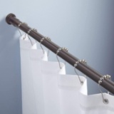 AmazerBath Tension Shower Curtain Rod, 42-72 Inches, Bronze (1020140100168) - $19.99 MSRP