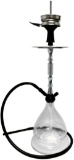 Boosey German Style Acyclic Hookah Set with Led Lights and Remote Control | Metal Charcoal Holder