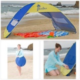 Shade Shack Beach Tent Easy Automatic Instant Pop Up Sun Shelter 90