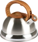 Aleph Whistling Tea Kettle with 5 Layer Bottom, 2.4 Quarts