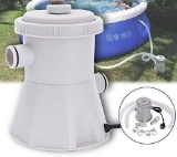 HS-630 Above Ground Pool Clear Cartridge Filter Pump Set,Swimming Pool Pump