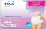 Tena Incontinence Underwear for Women, Super Plus Absorbency, Extra Large,14 Count(2 Pack)
