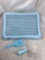 Cat Litter Tray with Scooper, Blue