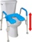 Platinum Health The Ultimate Raised Toilet Seat Padded with Armrests (PRT4747B) - $127.11 MSRP