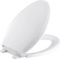 Kohler K-4636-0 Cachet Elongated White Toilet Seat, with Grip-Tight Bumpers - $32.98 MSRP