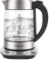 Electric Kettle Glass, Homgeek Electric Tea Kettle,1.7L, BPA Free, Silver