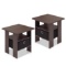 Furinno Petite End Table Bedroom Night Stand - Set of Two, Multiple Finishes $35.58 MSRP