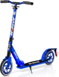 Hurtle Scooter for Teenager ? Kick Scooter ? 2 Wheel Scooter with Adjustable T-Bar, Blue $78.99 MSRP
