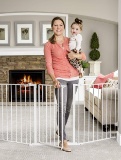 Regalo 76 Inch Super Wide Configurable Baby Gate, 3-Panel, Includes Wall Mounts Hardware $58.34 MSRP