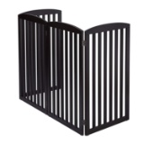 PAWLAND Wooden Freestanding Foldable Pet Gate for Dogs,4 Panel, 36 Inch Tall Fence -$83.99 MSRP