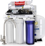 iSpring RCC7P-AK Under Sink 6-Stage Reverse Osmosis Drinking Filtration System - $262.01 MSRP