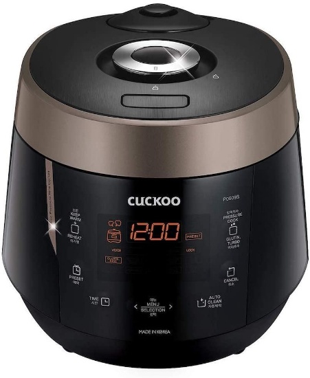 Cuckoo CRP-P0609S 6 cup Electric Heating Pressure Rice Cooker and Warmer ? $259.99 MSRP