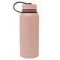 Wellness 30-oz. Powder Coated Double-Wall Stainless Steel Bottle - Peach - $29.99 MSRP
