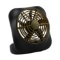 O2COOL Treva 5-Inch Portable Desktop Air Circulation Battery Fan, 2 Speed Control, Khaki